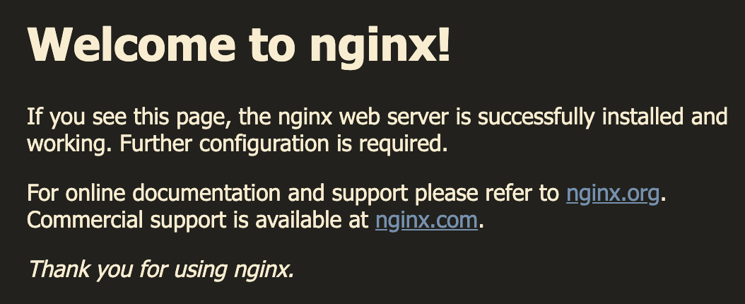 nginx